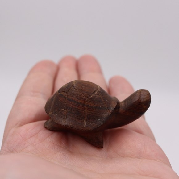 Wooden Turtle Collection Wood turtle, Primitive rustic decor - Picture 9 of 11